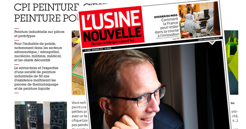 Cpi Peinture dans le magazine L'Usine Nouvelle