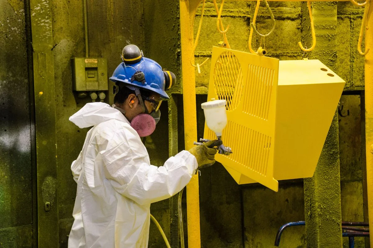 métier peintre industriel