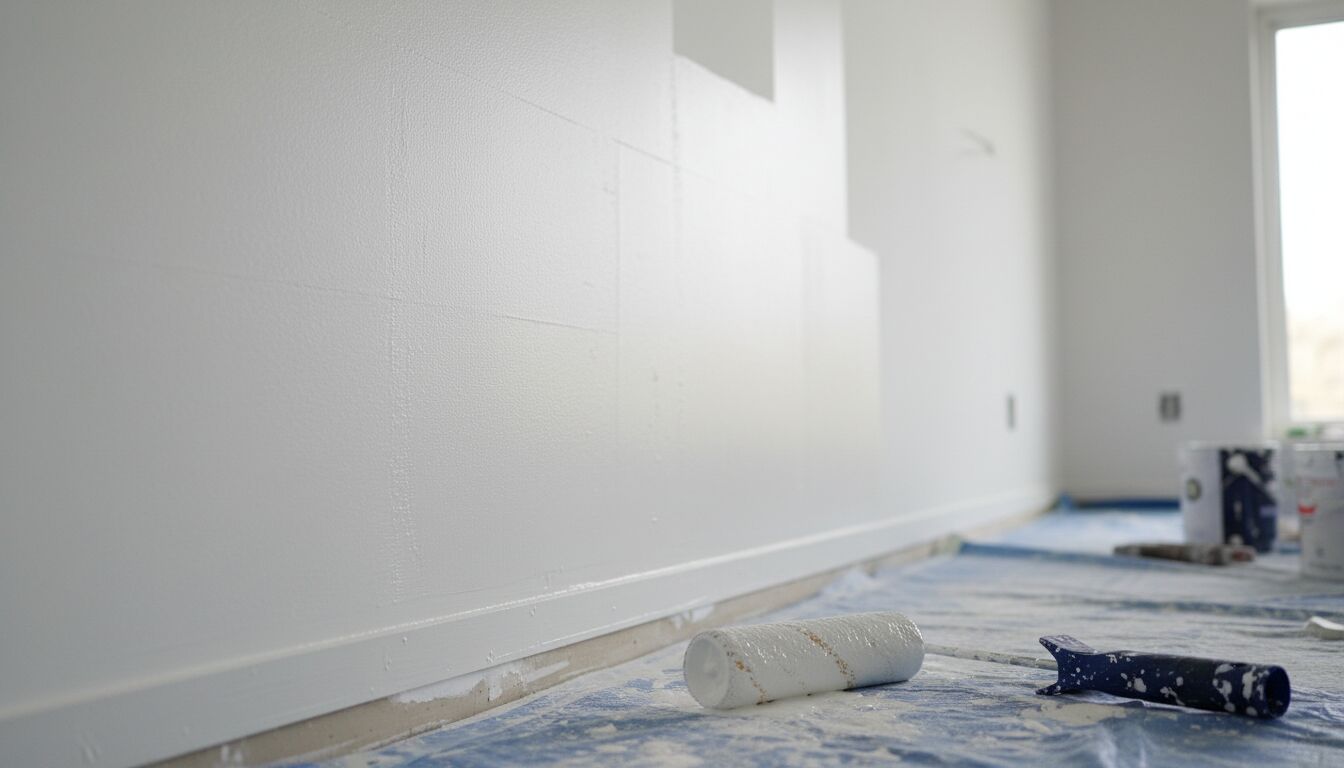 3 couches de peinture et toujours des traces