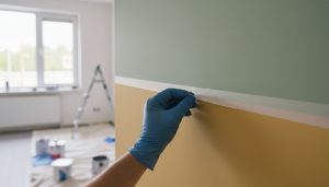 faut-il enlever scotch entre 2 couches peinture