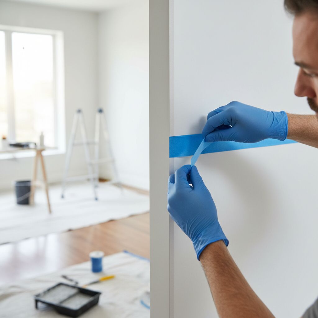 quand enlever scotch peinture