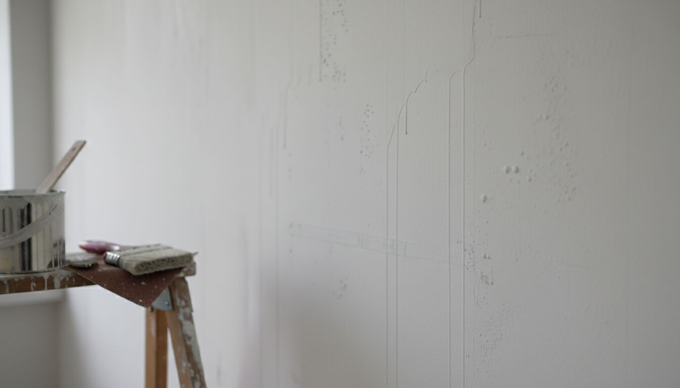 4 couches de peinture et toujours des traces