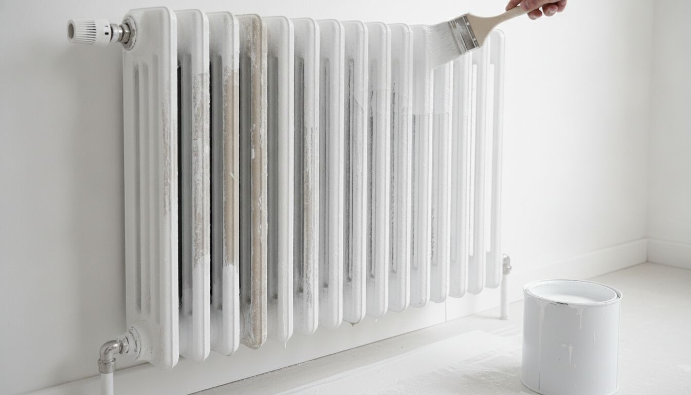 Est-il possible d'appliquer de la peinture murale sur un radiateur ?