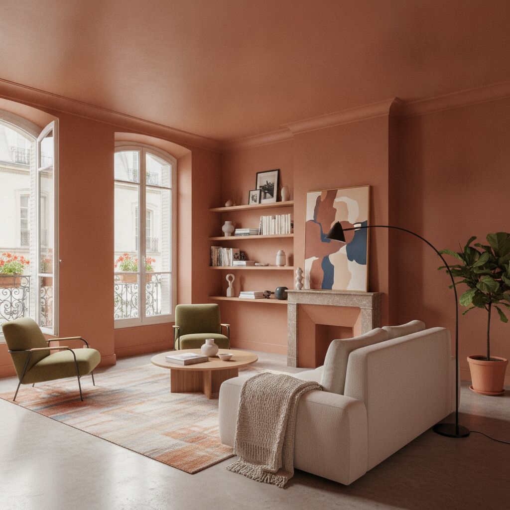 Est-il possible de peindre un plafond de la même couleur que les murs ?